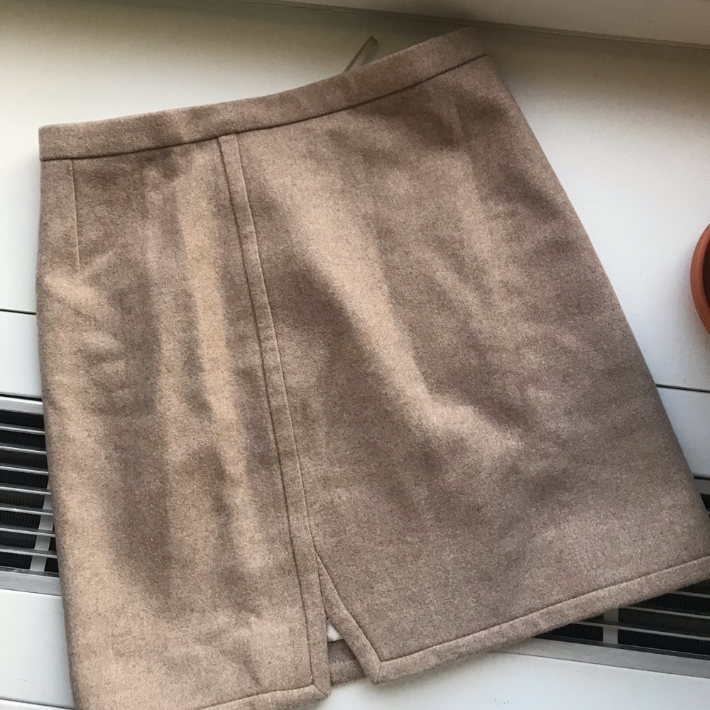 JCrew wool skirt